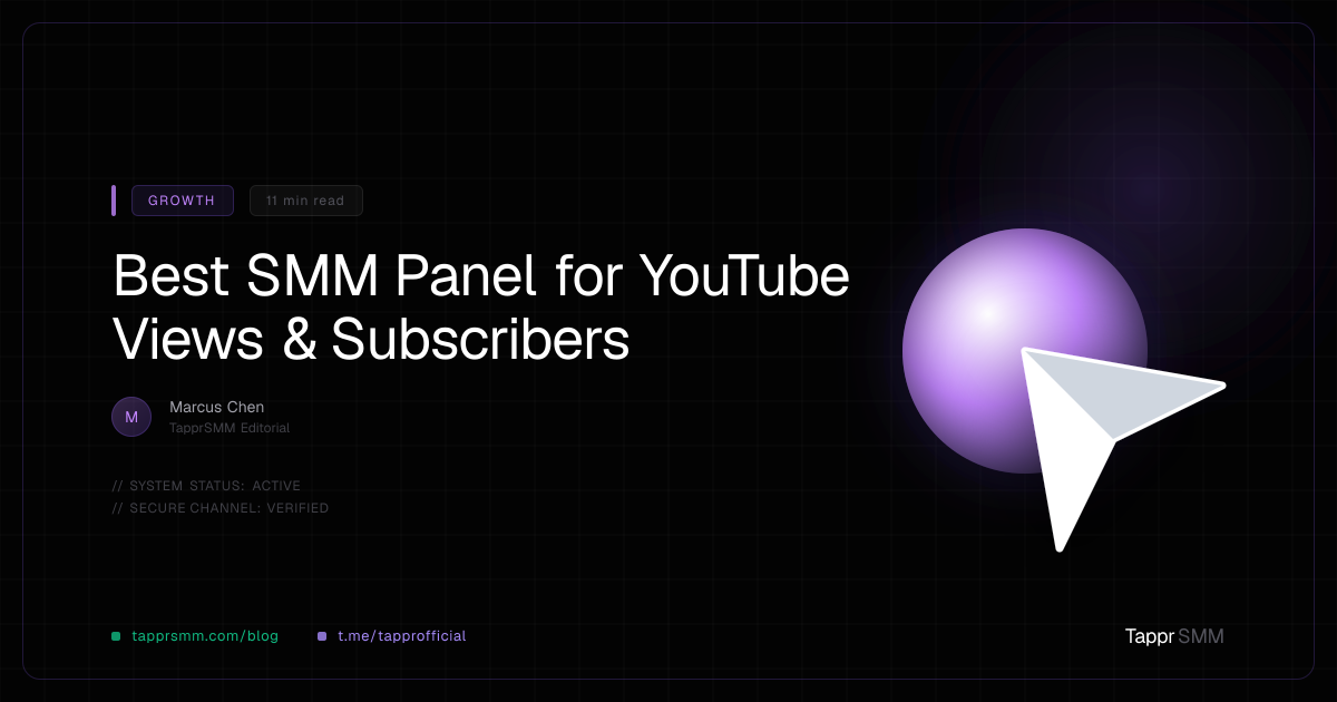 Best SMM Panel for YouTube Views & Subscribers